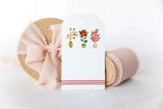 Holiday Plants Gift Tag Set