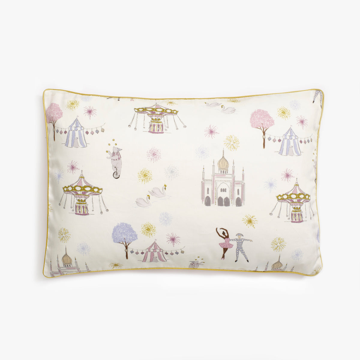 Adventures In Wonderland Toddler Pillow - Rose