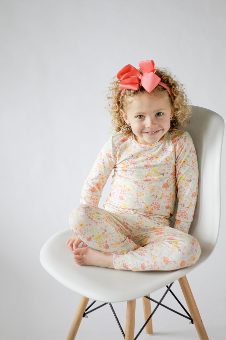 My First Flower:bamboo Pajamas – Soft, Breathable & Adorable