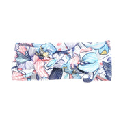 Flower Bloom Knotted Headband Bow