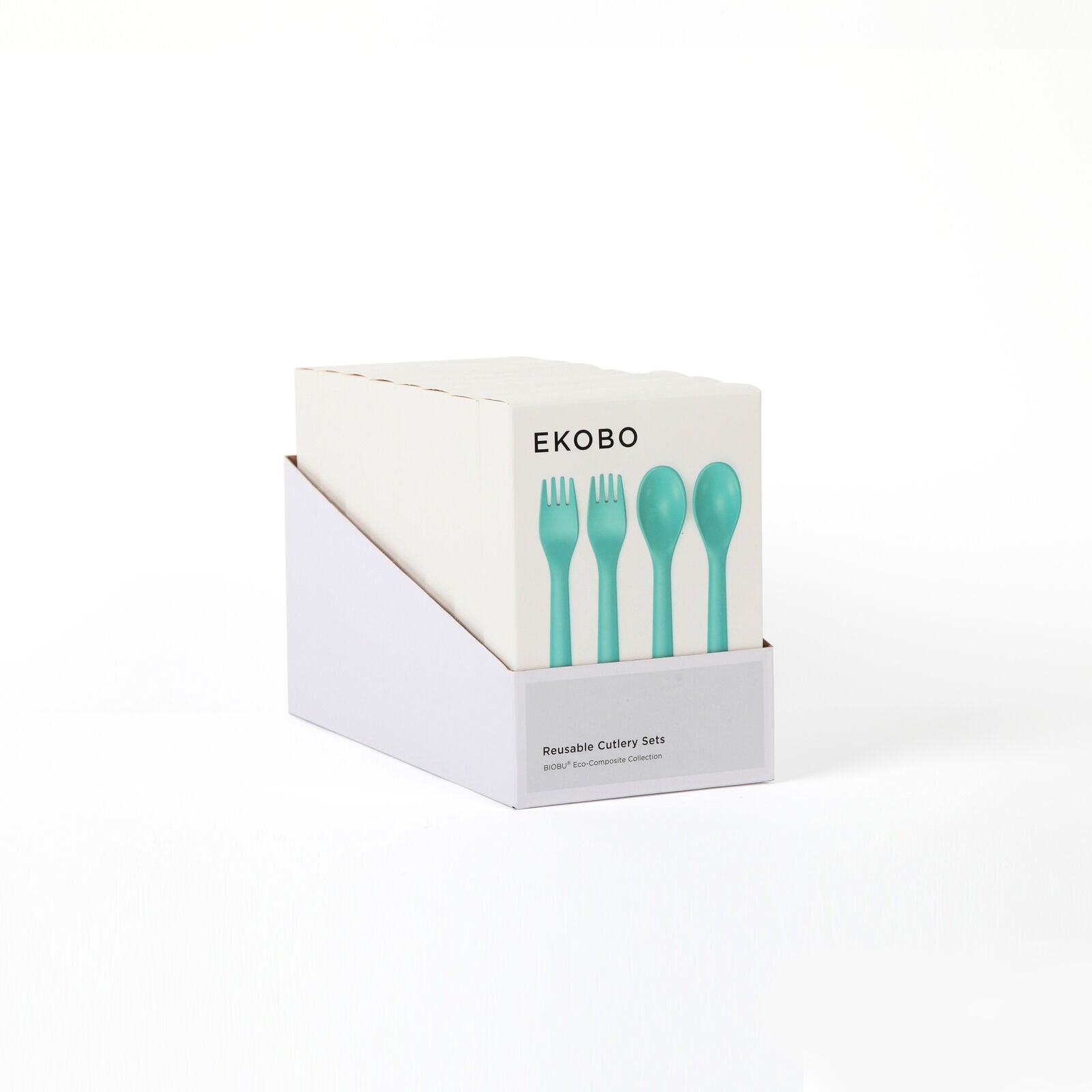 Reusable Cutlery Set Duos - Lagoon - Pack Of 2 Sets