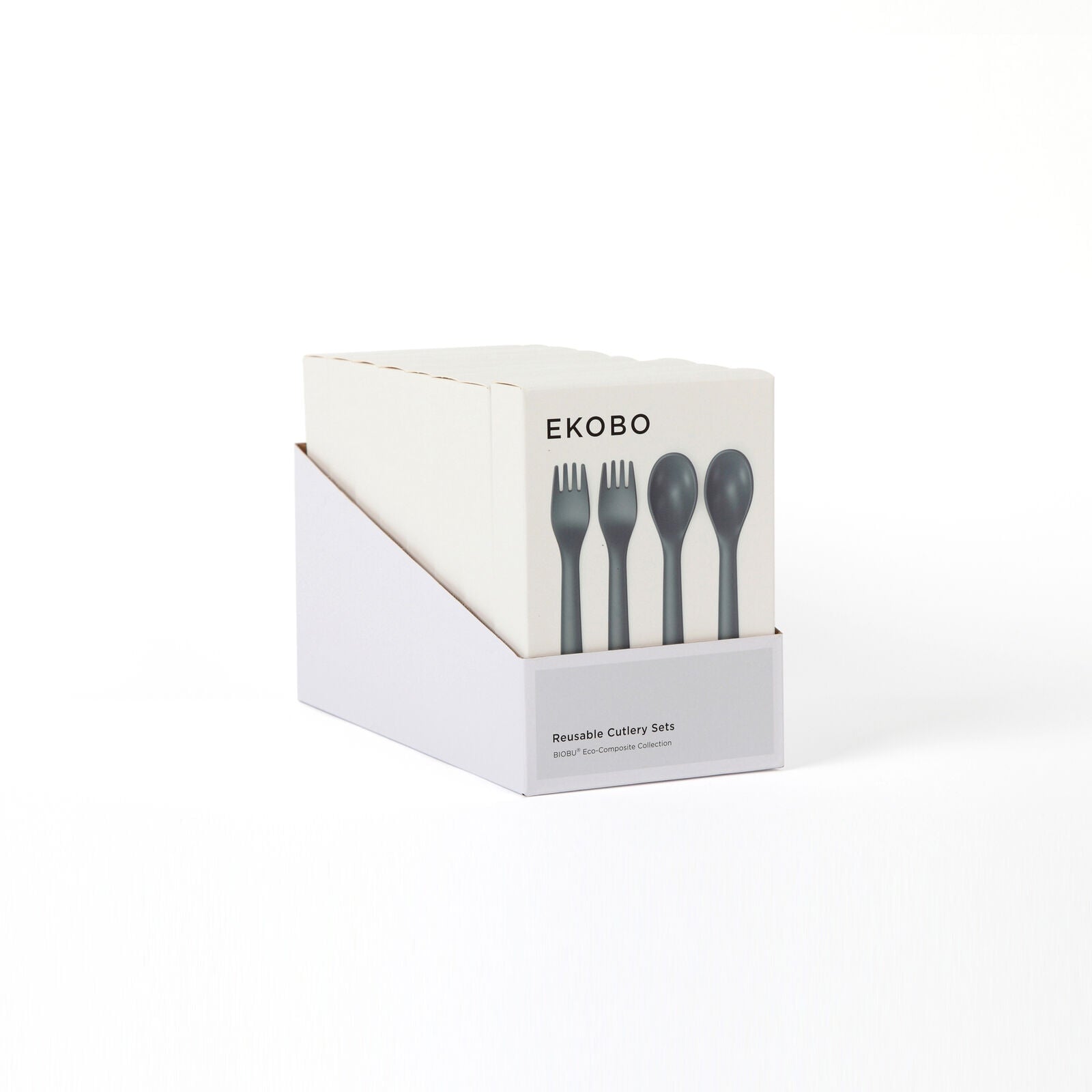 Reusable Cutlery Set Duos - Storm - Pack Of 2 Sets
