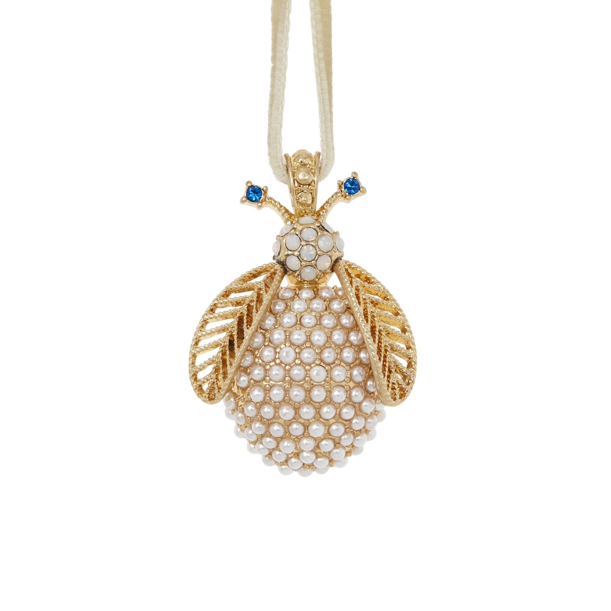 Pearl Bug Hanging Ornament