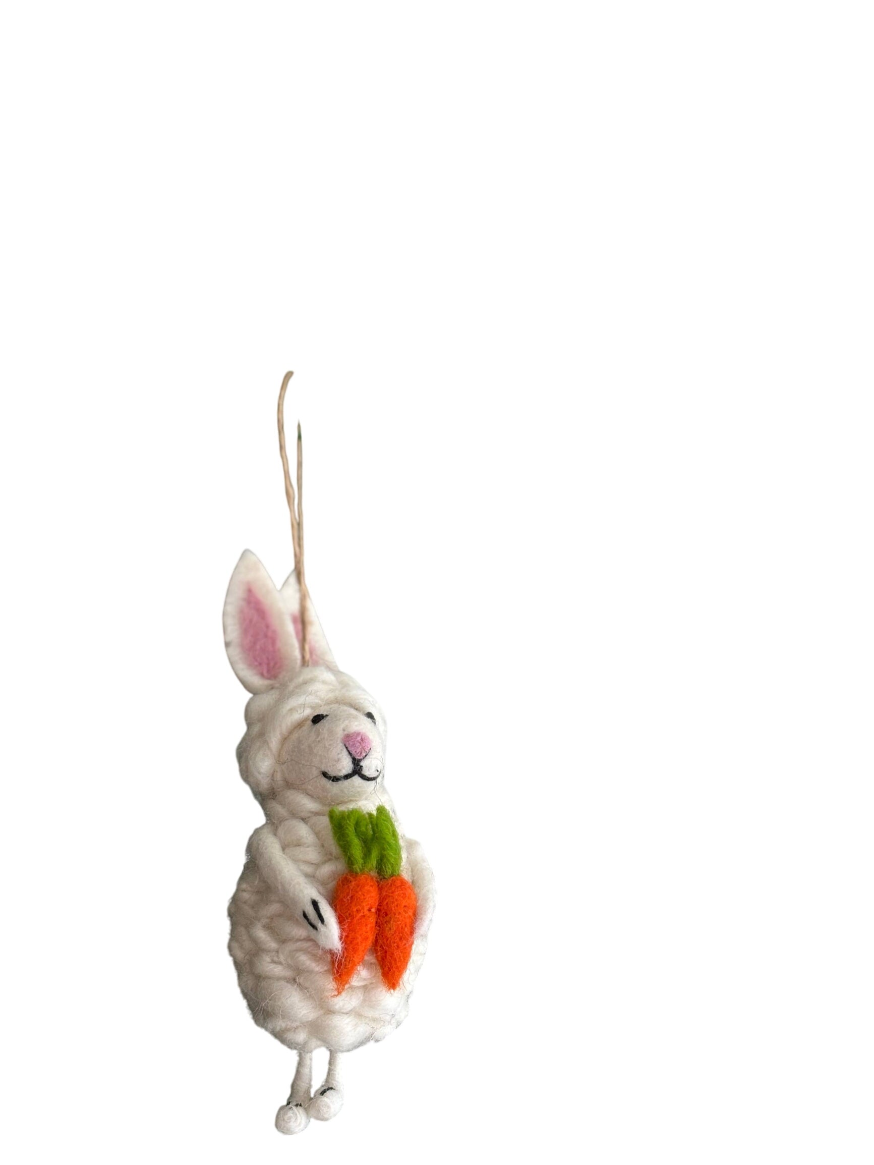 Felt Easter Bunny Sheep Ornament