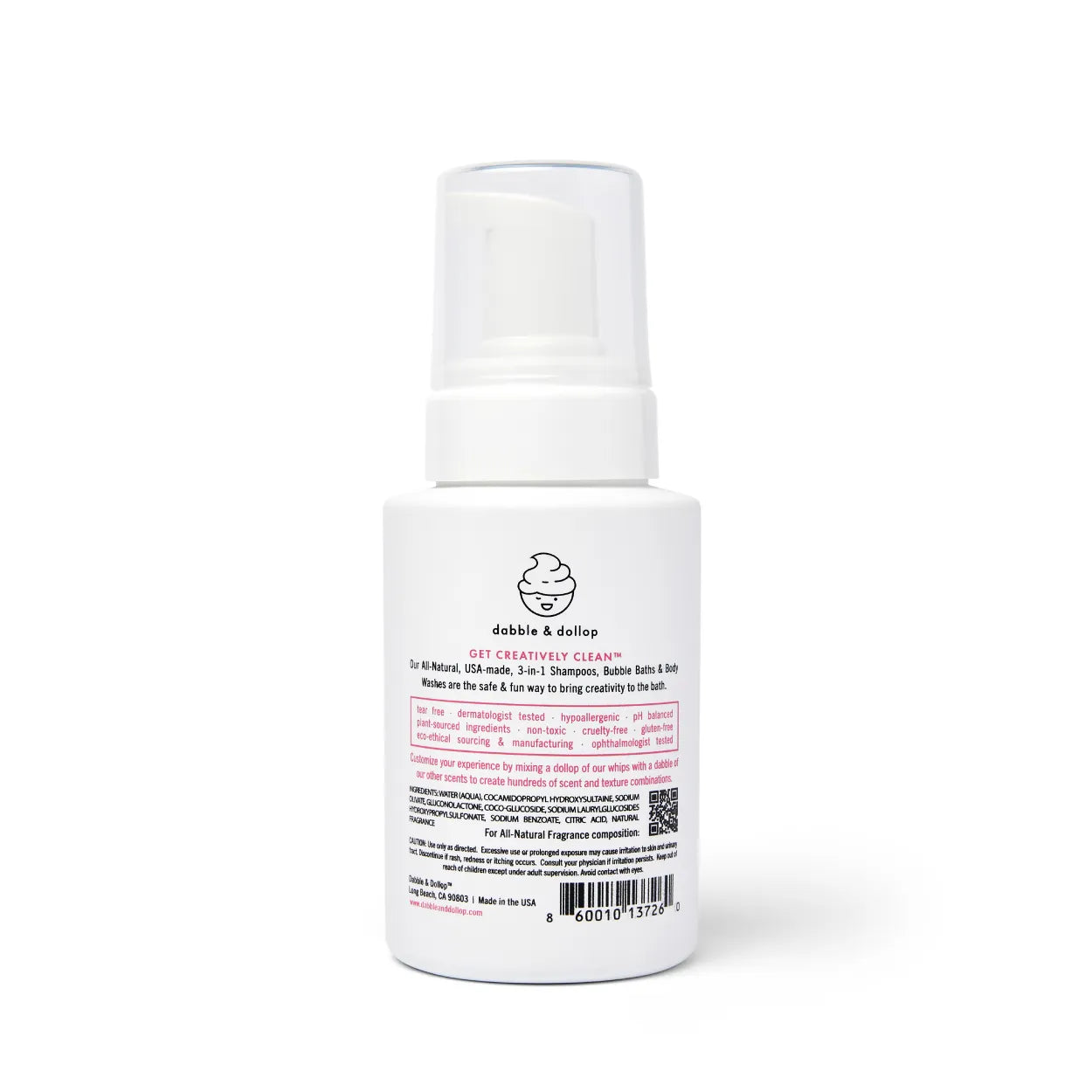 All-natural Shampoo & Body Whip - Raspberry