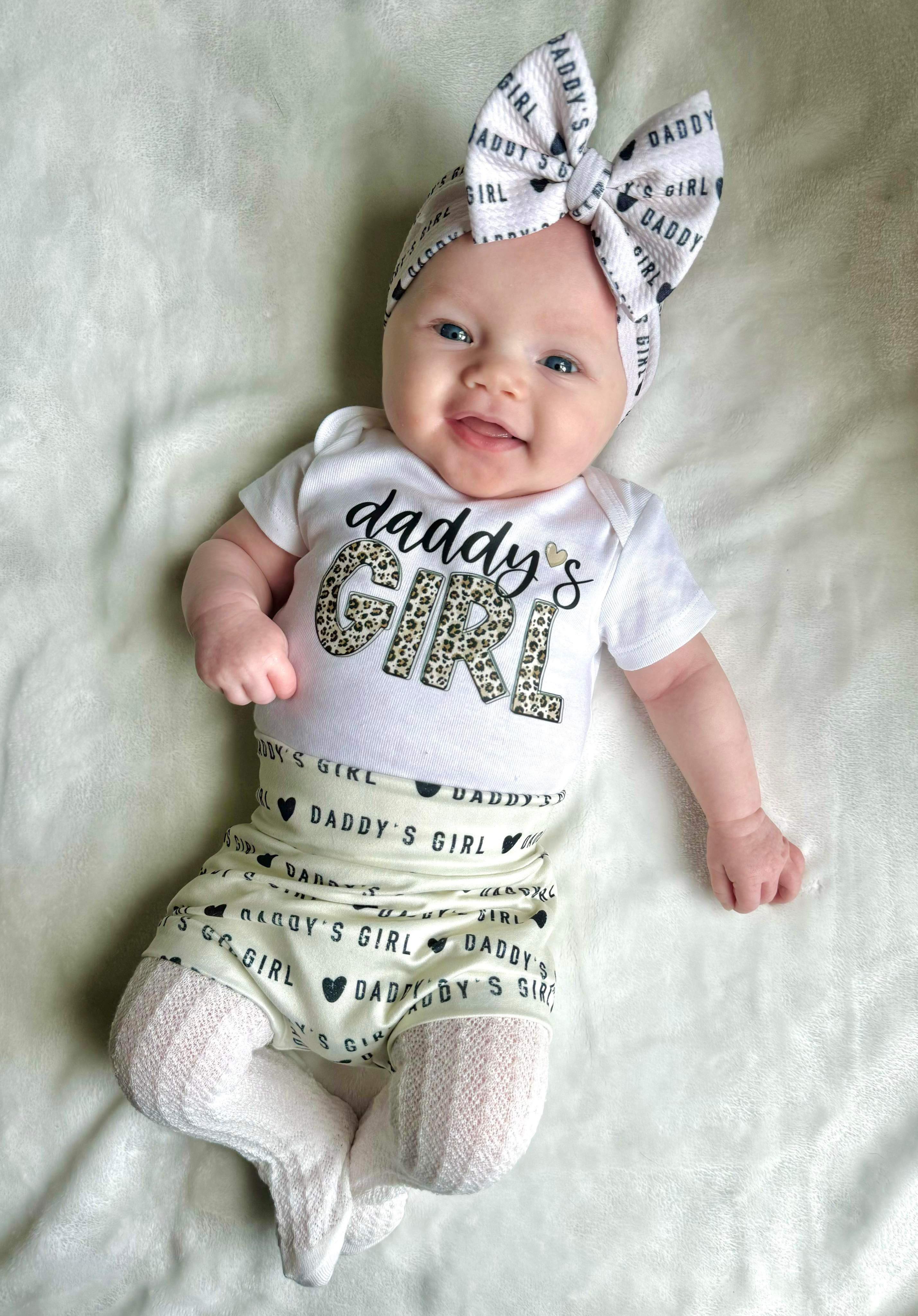 Daddy's Girl Bummies Set