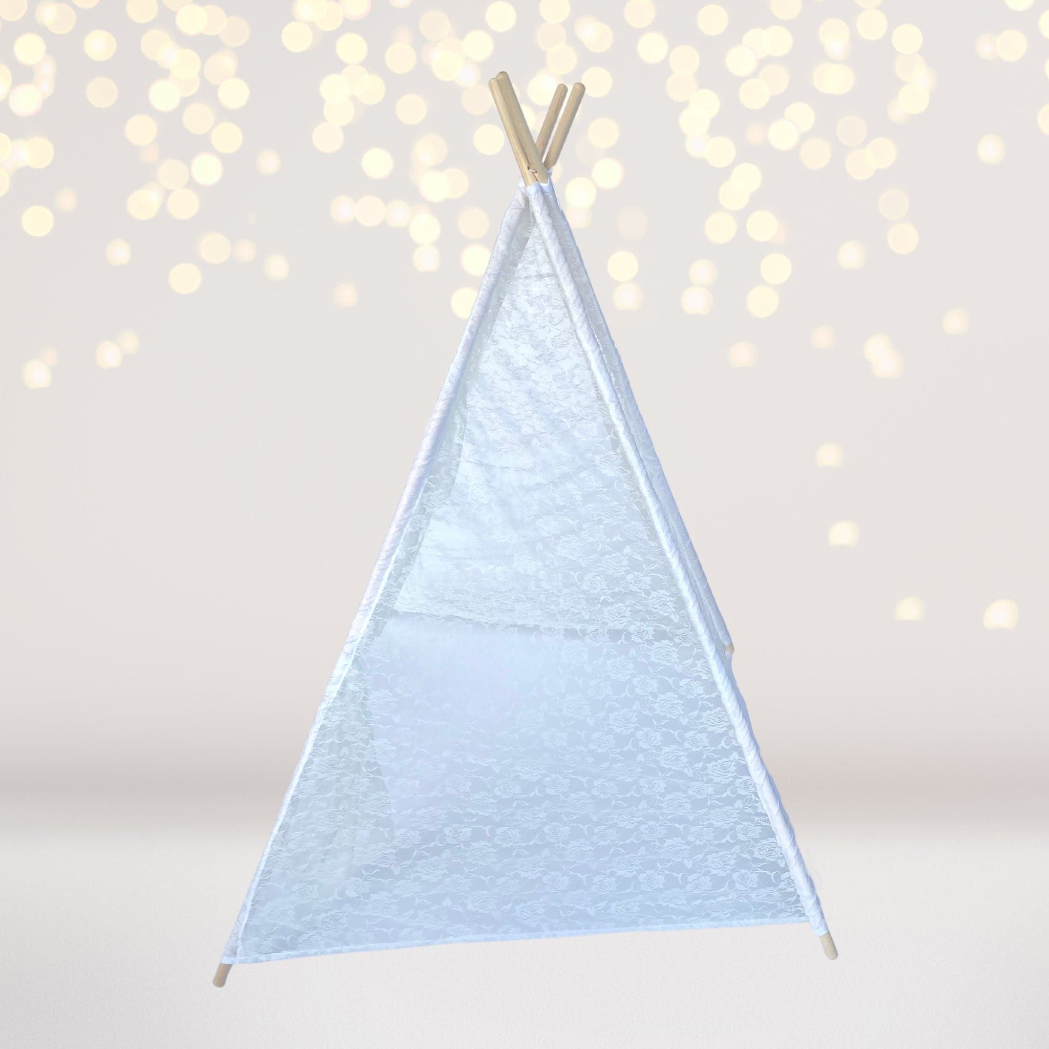Dainty Lace Kids Teepee Tent, Children's Lace Tent