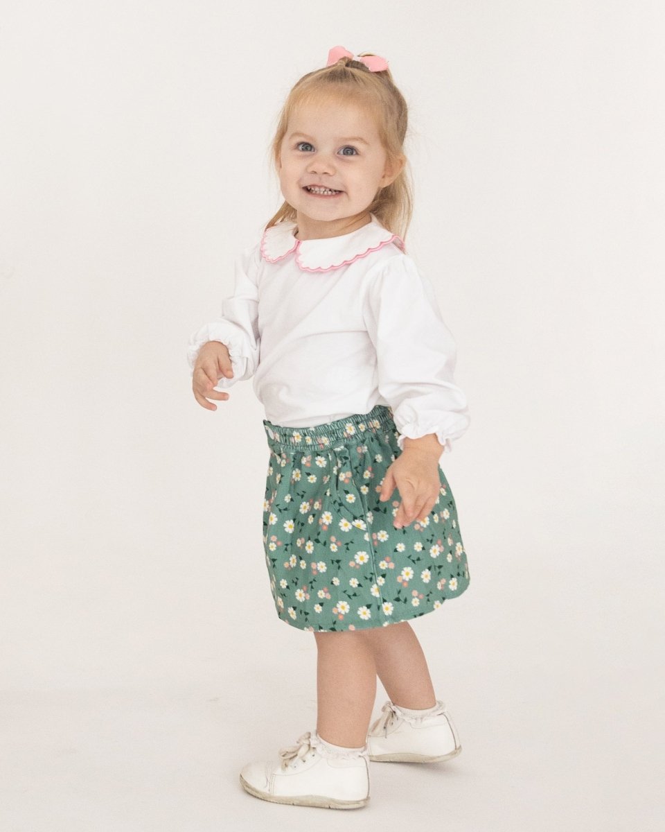 Daisy Dreams - Girls Corduroy Skirt