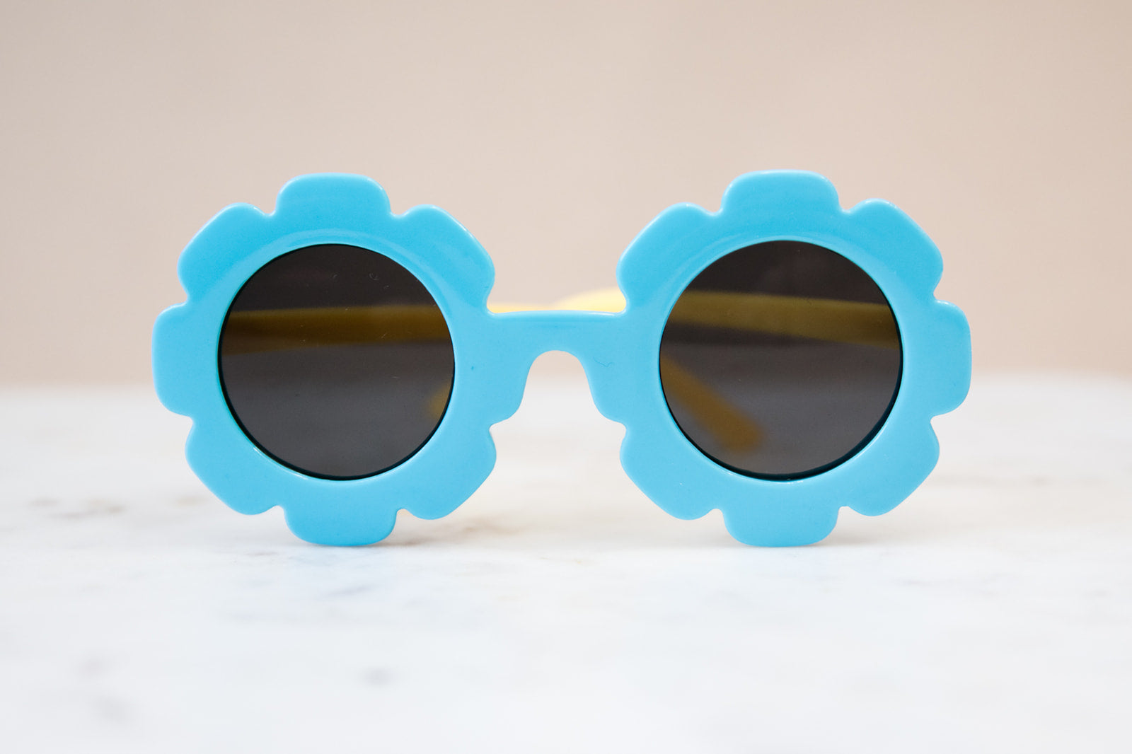 Toddler & Kid Daisy Sunglasses - Blue & Yellow