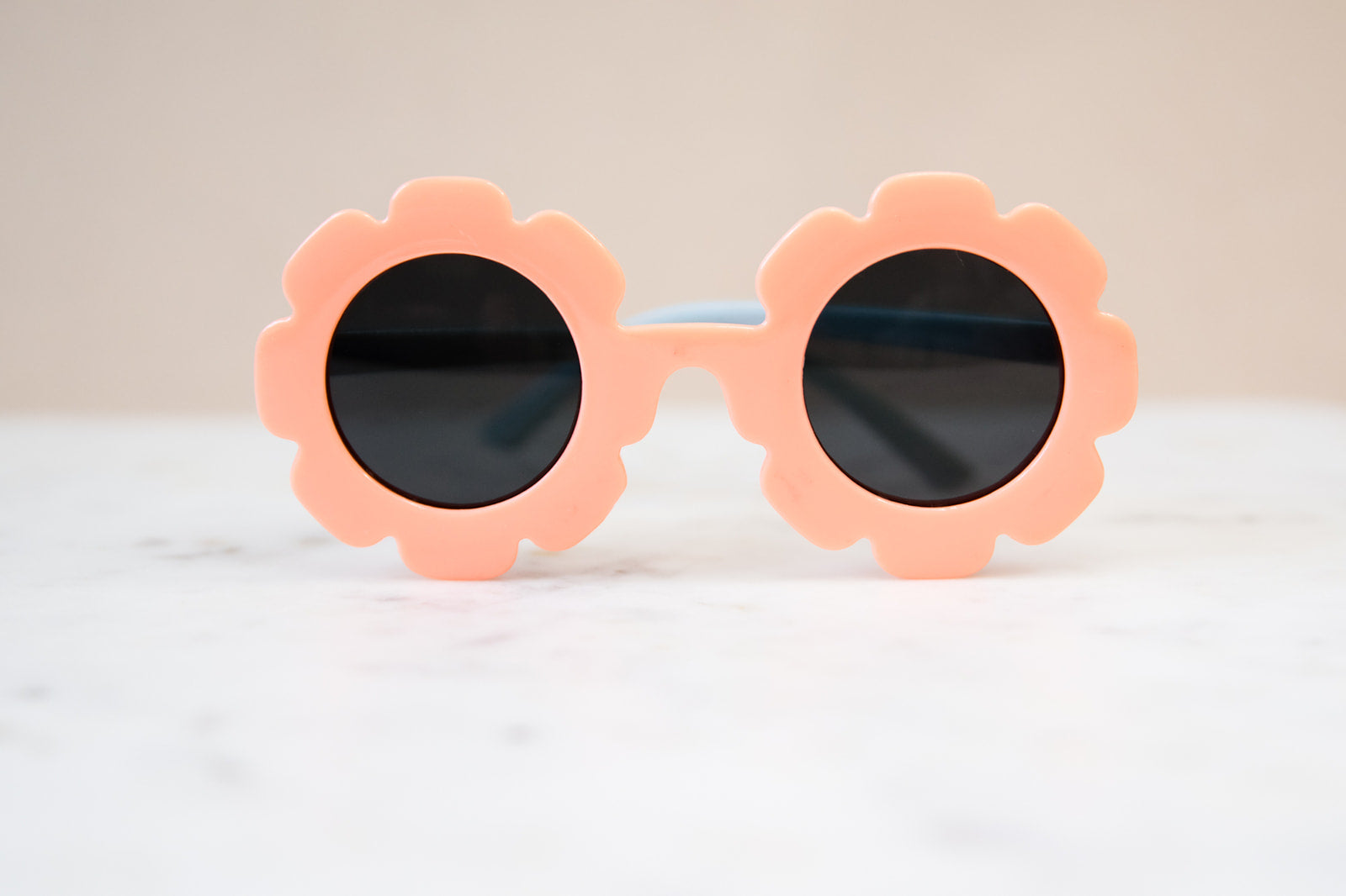 Toddler & Kid Daisy Sunglasses - Orange & Sage