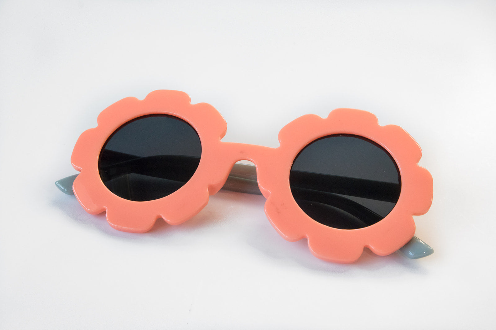 Toddler & Kid Daisy Sunglasses - Orange & Sage