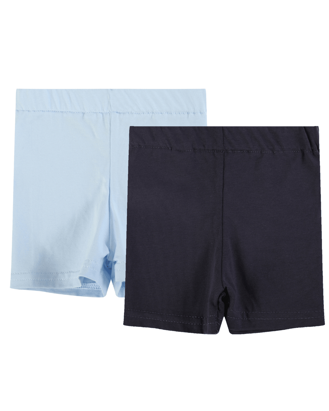 Dark Blue And Light Blue Dress Undershorts 2 Pack