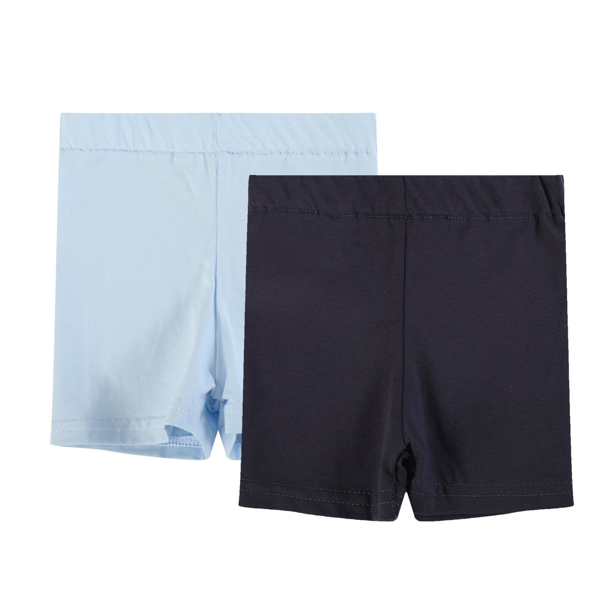 Dark Blue And Light Blue Dress Undershorts 2 Pack