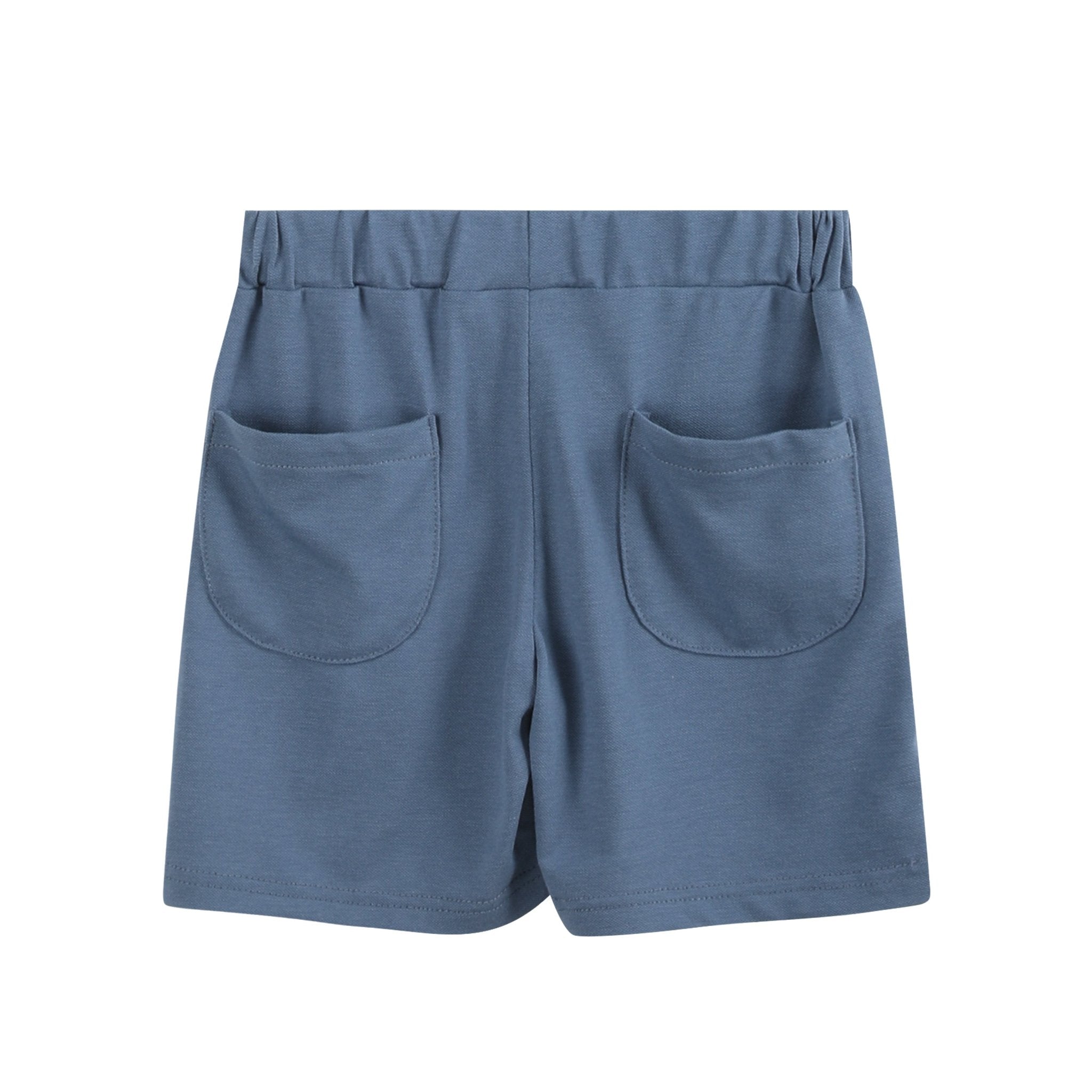 Dark Blue Boys Pocket Short