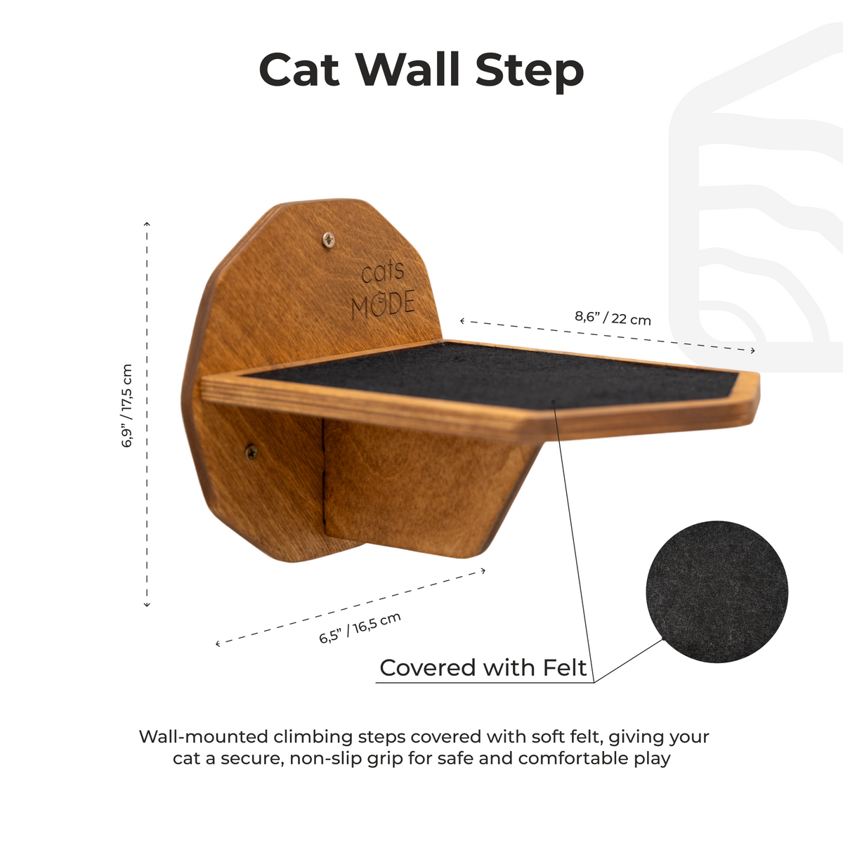 Wall Climbing Steps For Cats