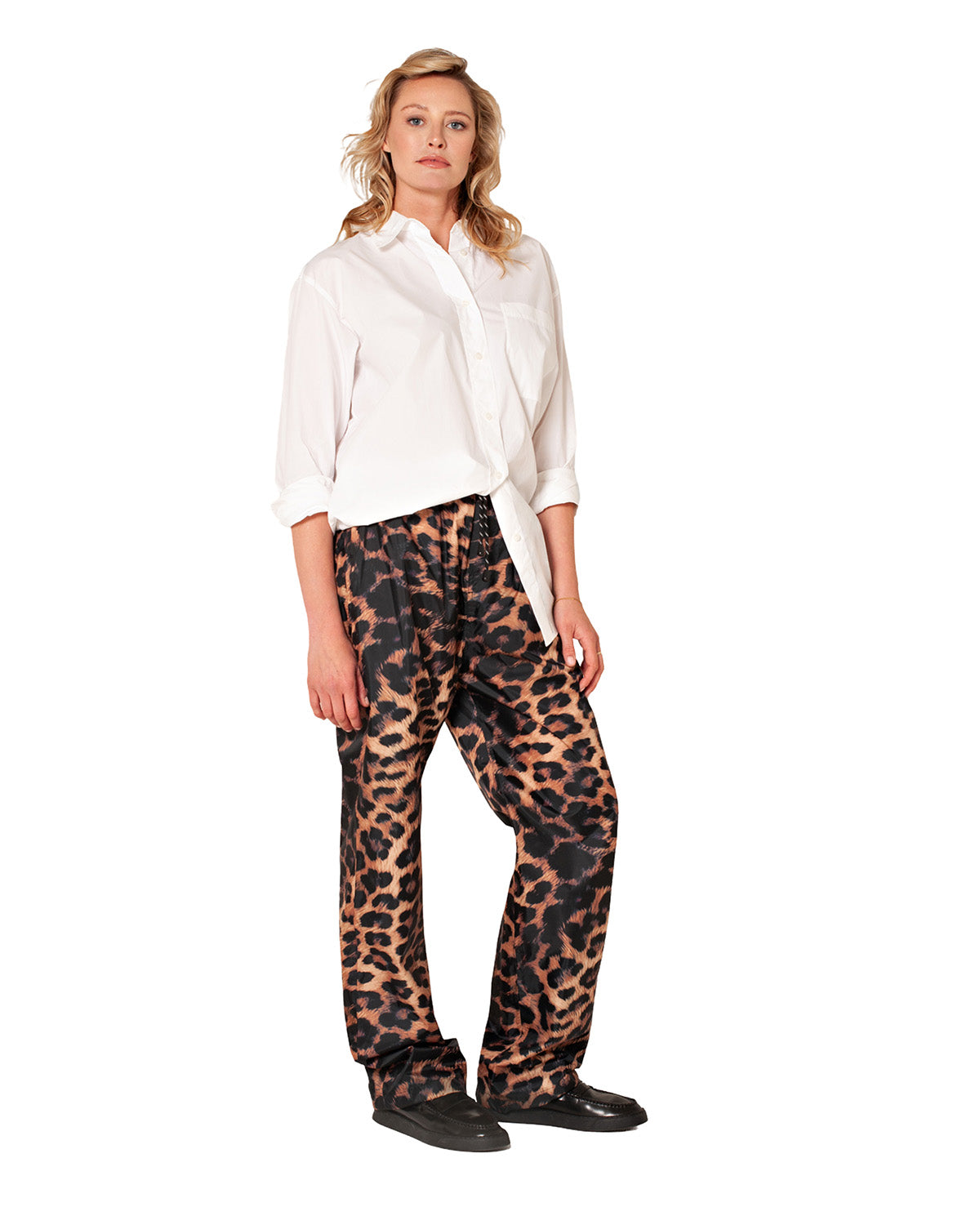 Rain Pants Dark Leopard