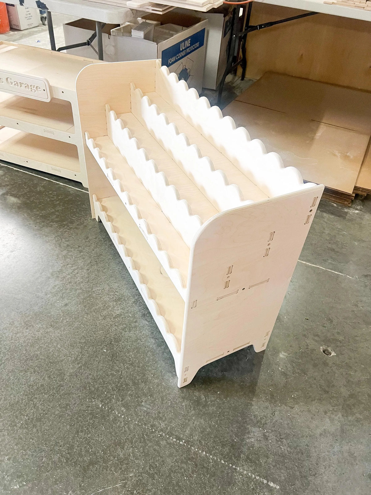 Darla V1- Scalloped Bookshelf
