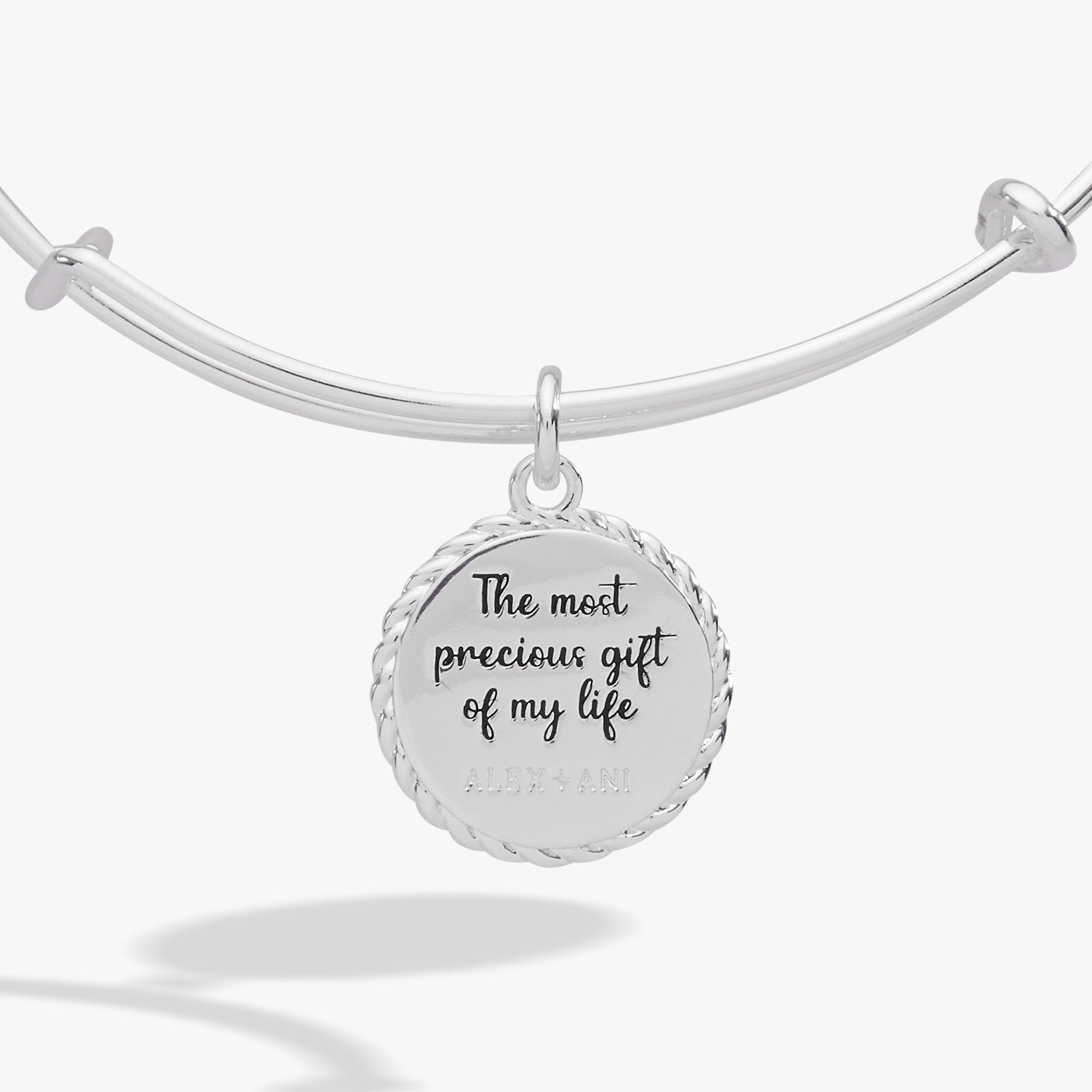 Daughter 'the Most Precious Gift Of My Life' Charm Bangle