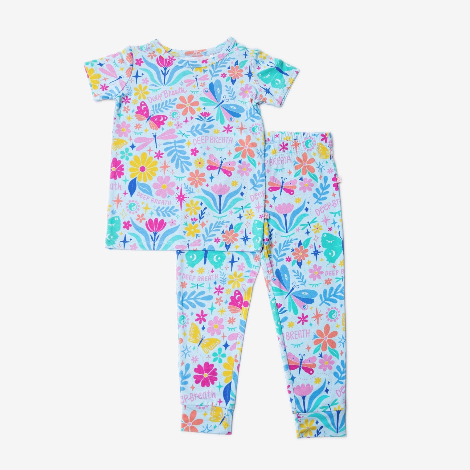 The Second-skin 2-piece Pajama | Om Baby | "deep Breath"