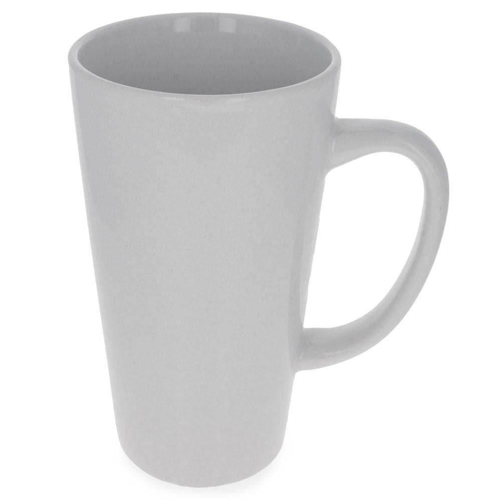 White Blank Porcelain Funnel Coffee Mug Diy Craft 6 Inches