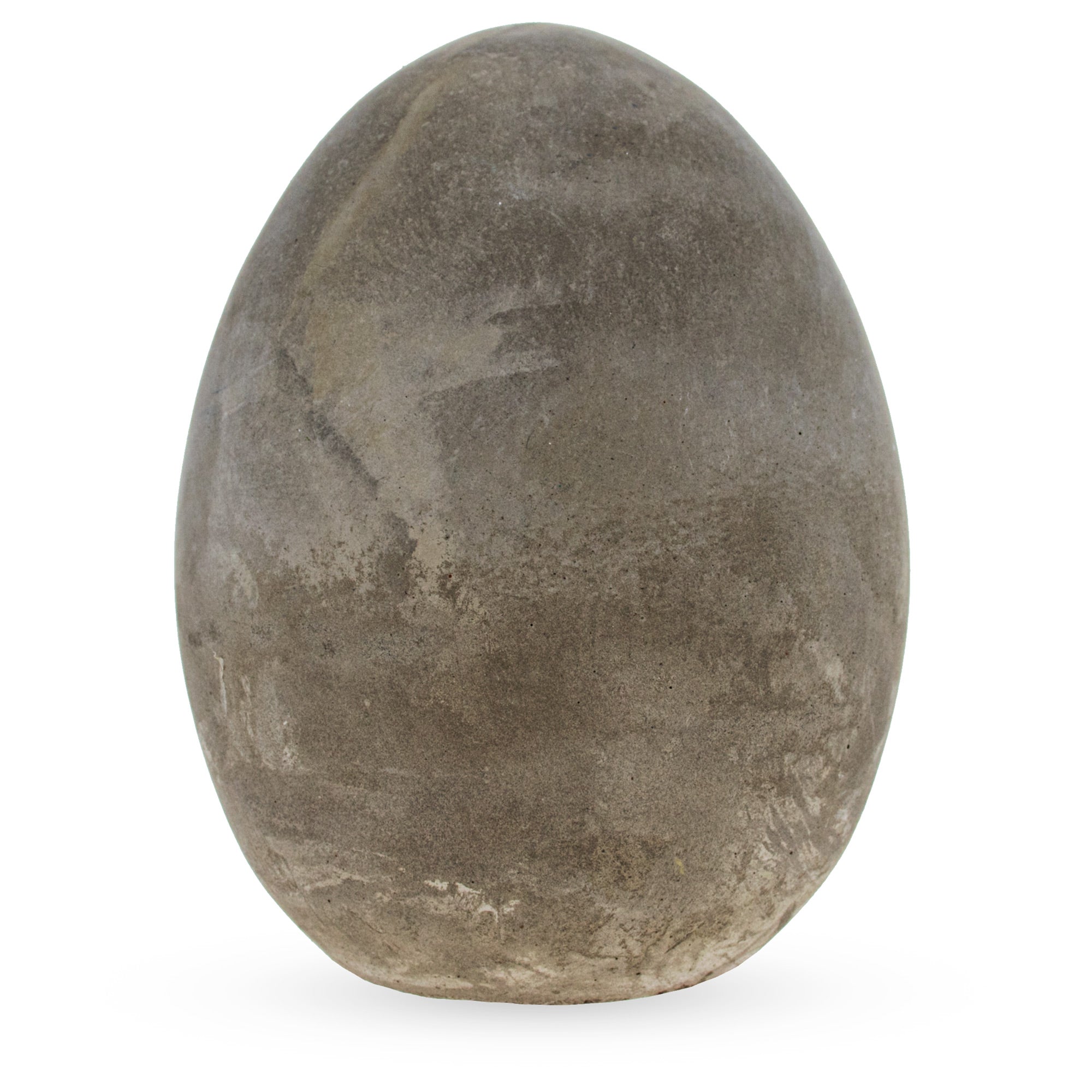 Flat Bottom Cement Egg 4 Inches