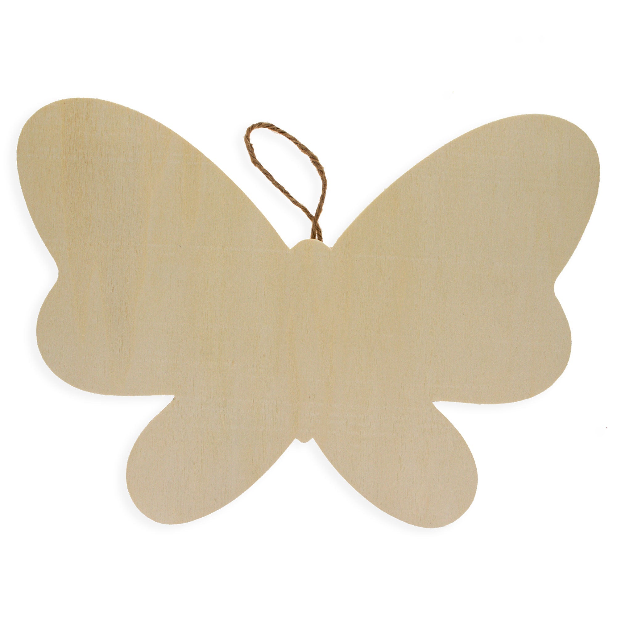 Butterfly Wood Plaque With Hanger 11.5 Inches