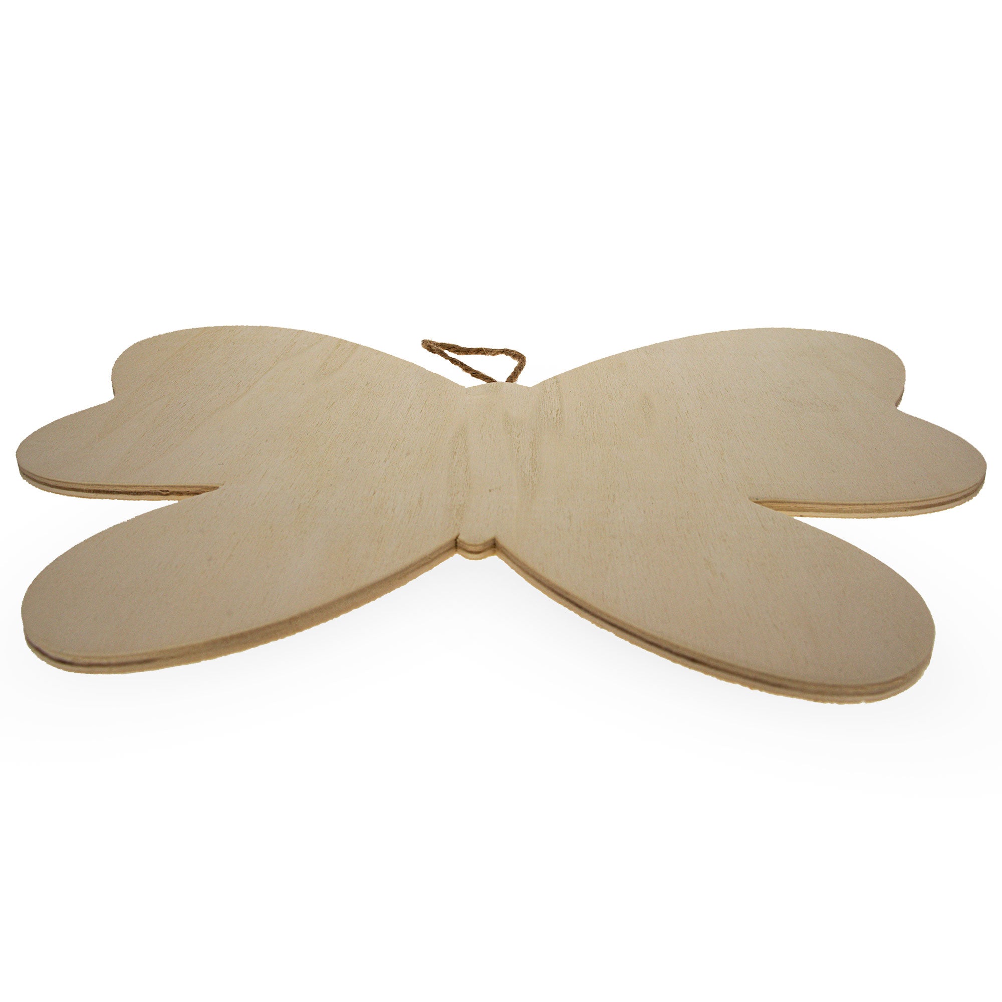 Butterfly Wood Plaque With Hanger 11.5 Inches