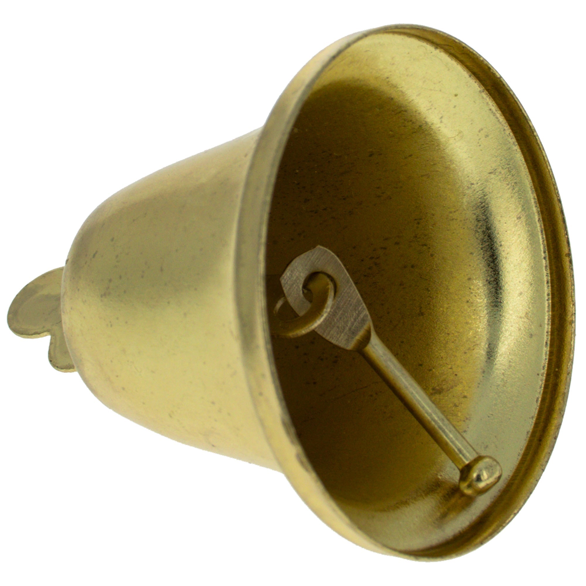 Classic Antique Style Gold Tone Metal Bell 2.3 Inches