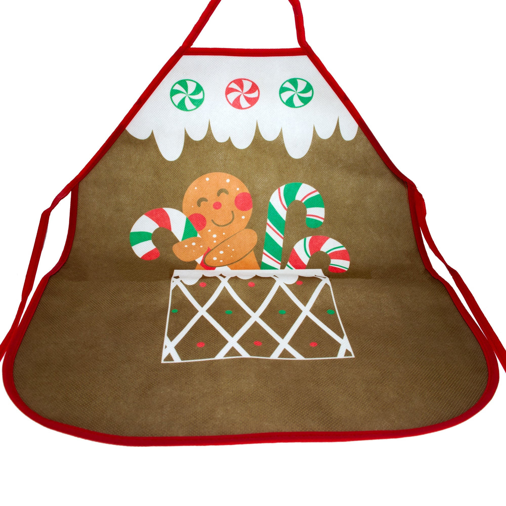 Gingerbread Man Christmas Theme Apron