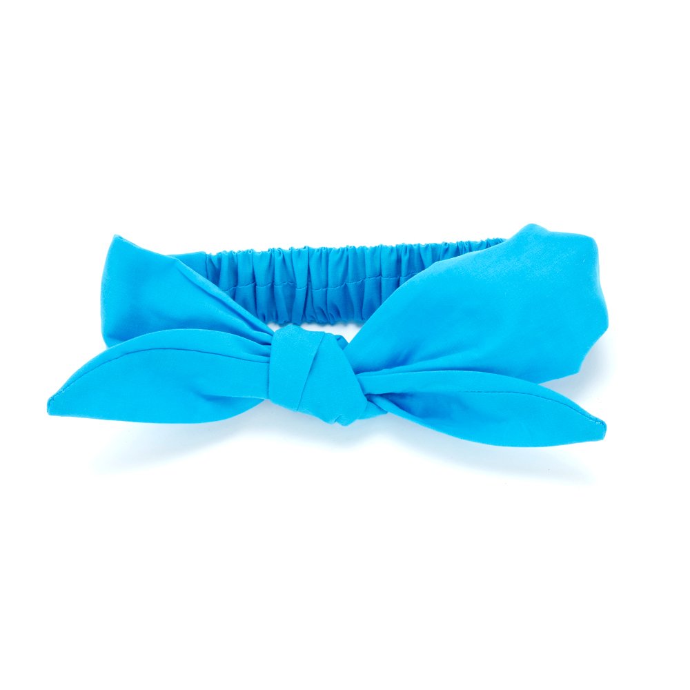 Little Girls Bow Stretchy Headwrap - Stylish, Fashionable Hairband For Girls Up To Age 8