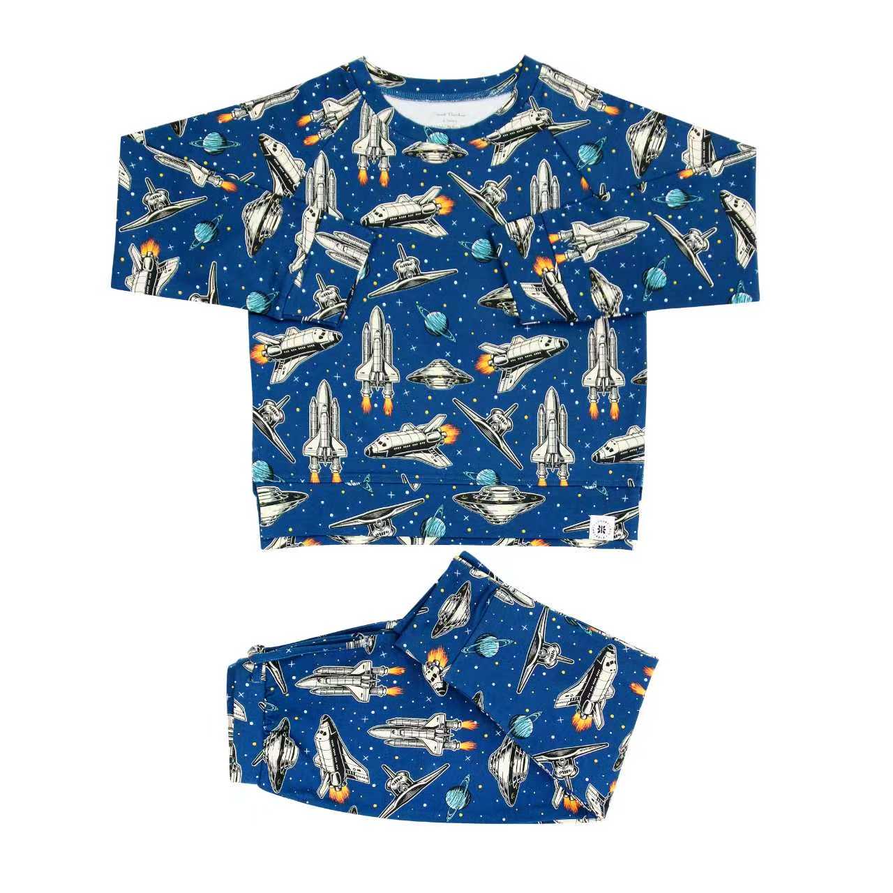 Deep In Orbit Crew Neck Jogger Set