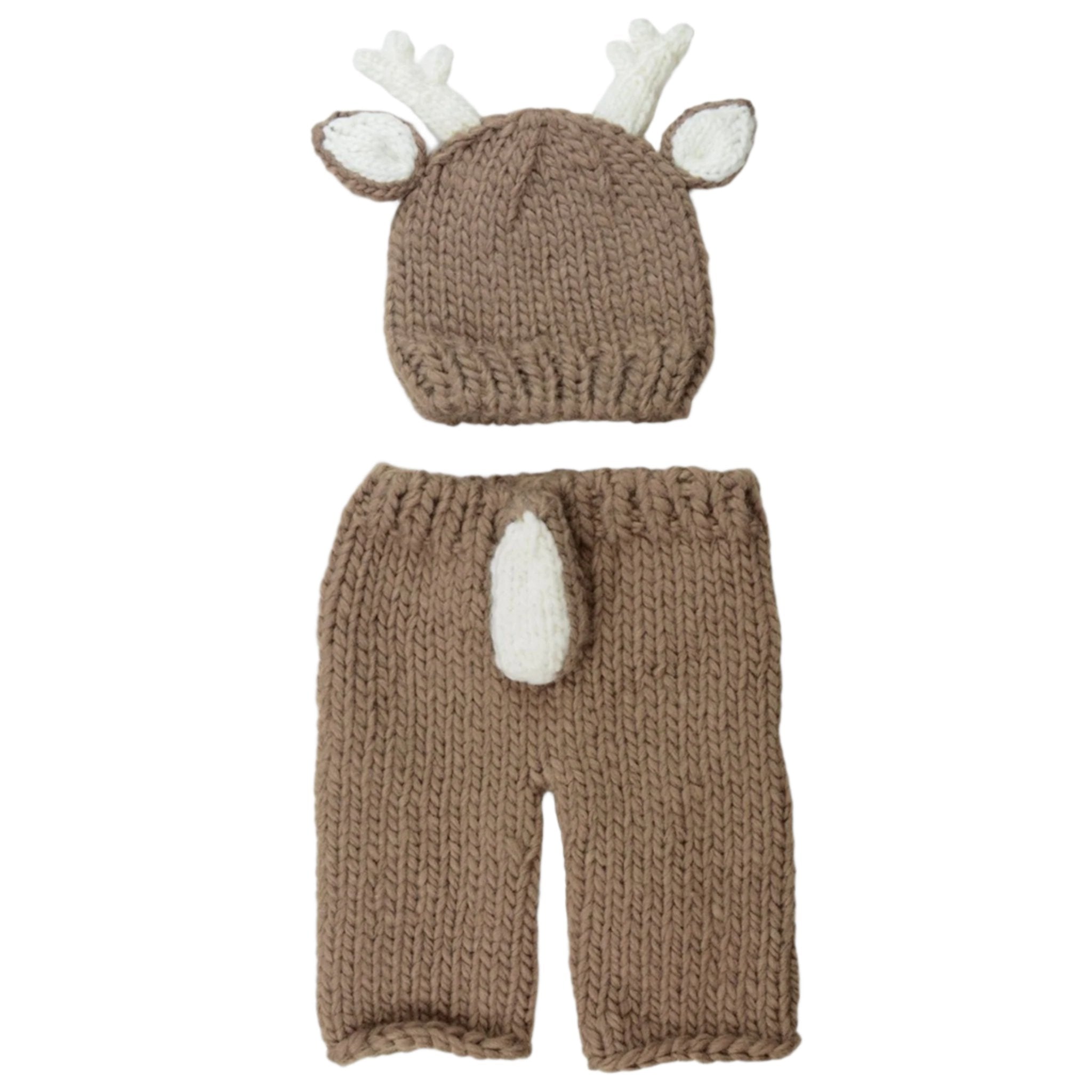 Hartley Deer Hat And Pant Newborn Set