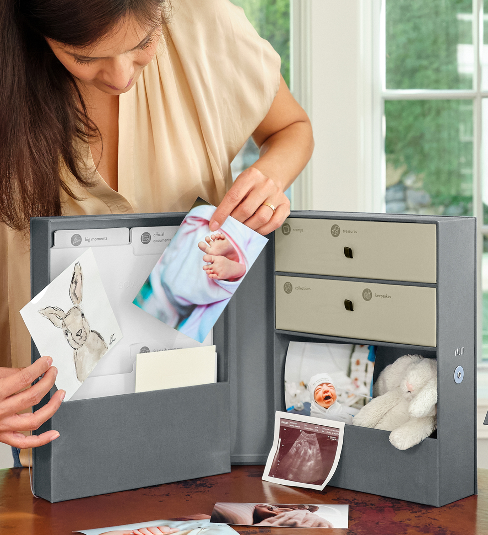 Baby Vault Keepsake Box