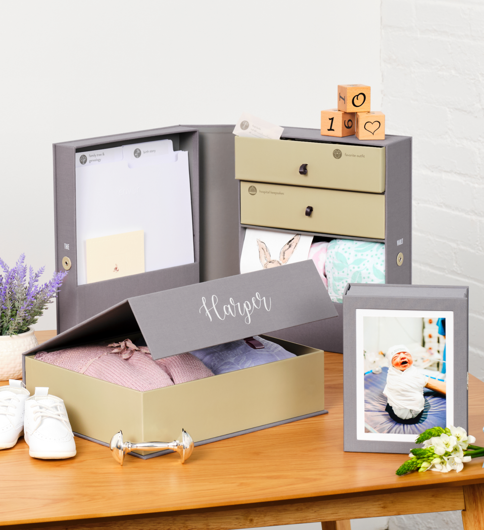 Baby Vault Keepsake Box