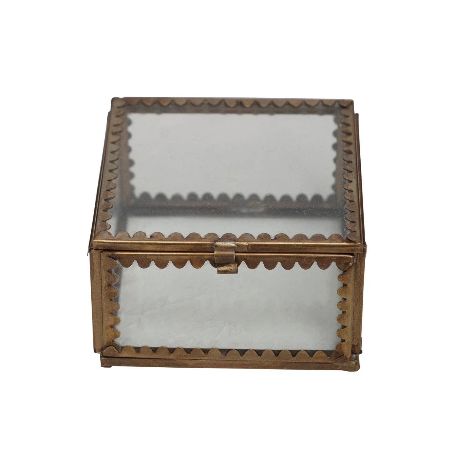 3'' Brass And Glass Display Box