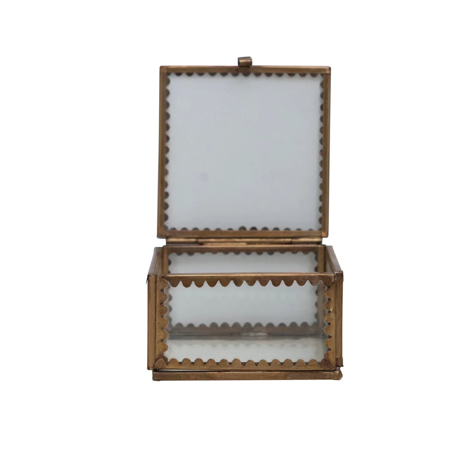 3'' Brass And Glass Display Box
