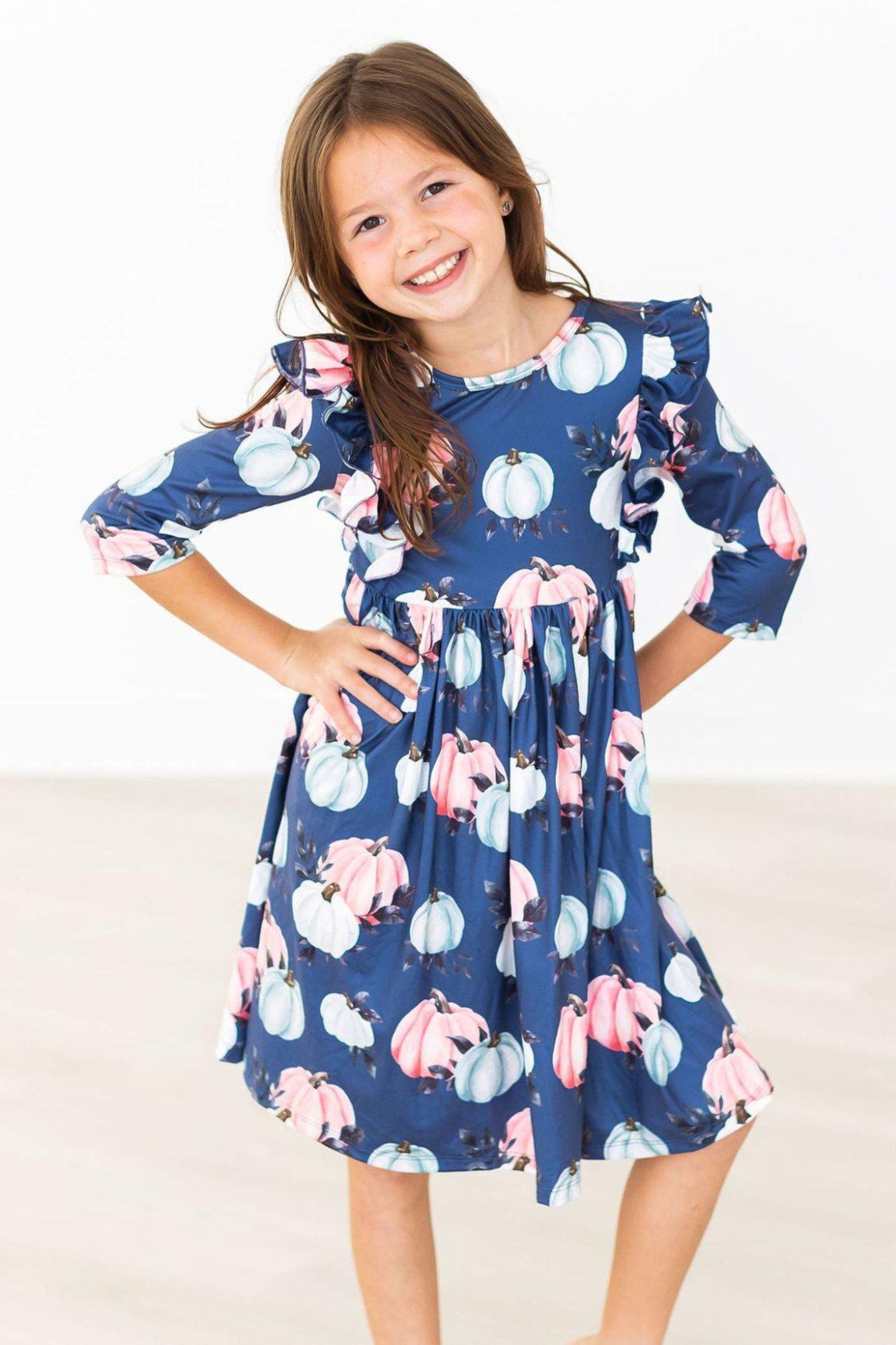 Gourdgeous Ruffle Twirl Dress