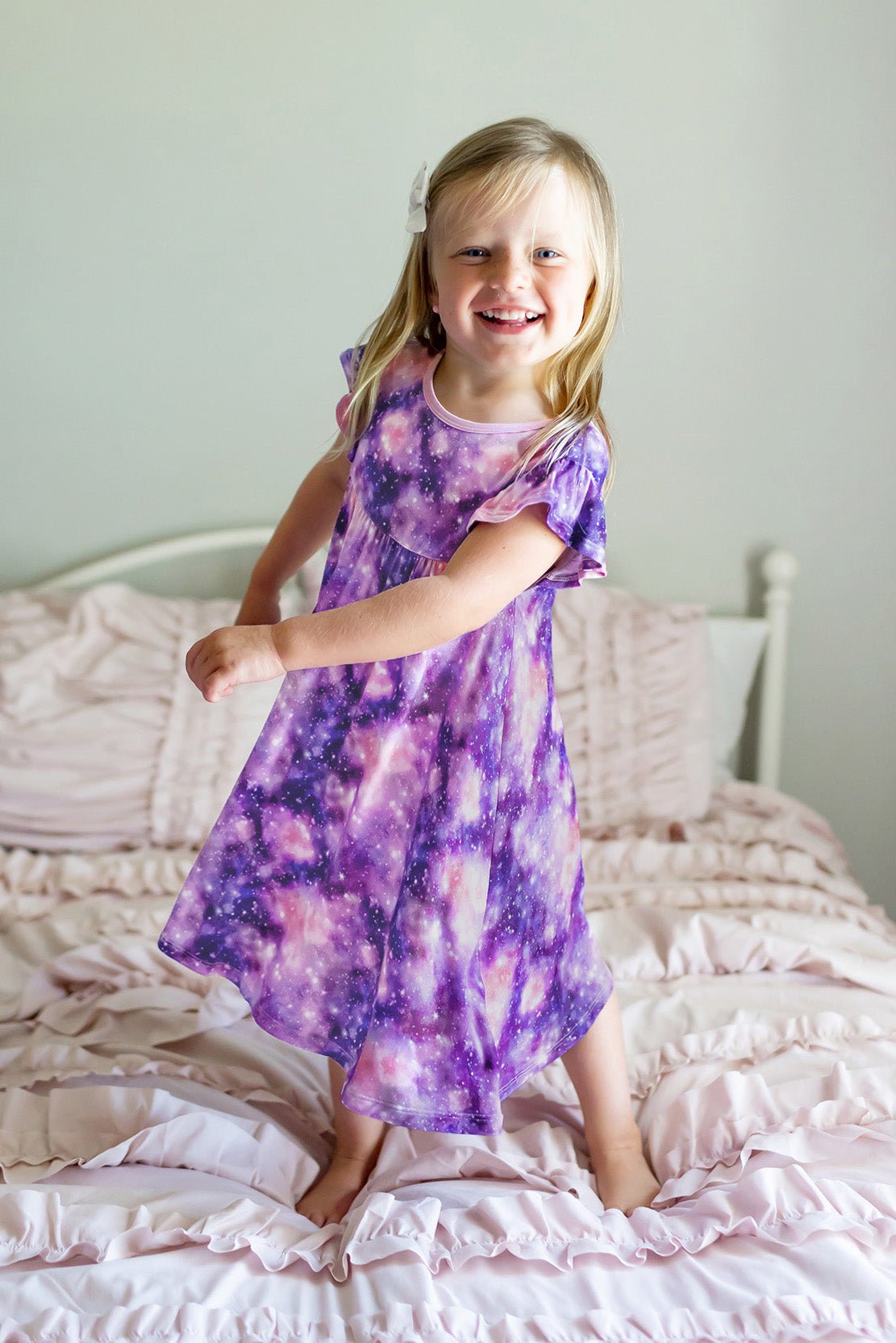 Diamonds In The Sky Twirling Dress (2t-6y)