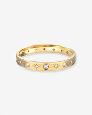 Diamond Starburst Ring