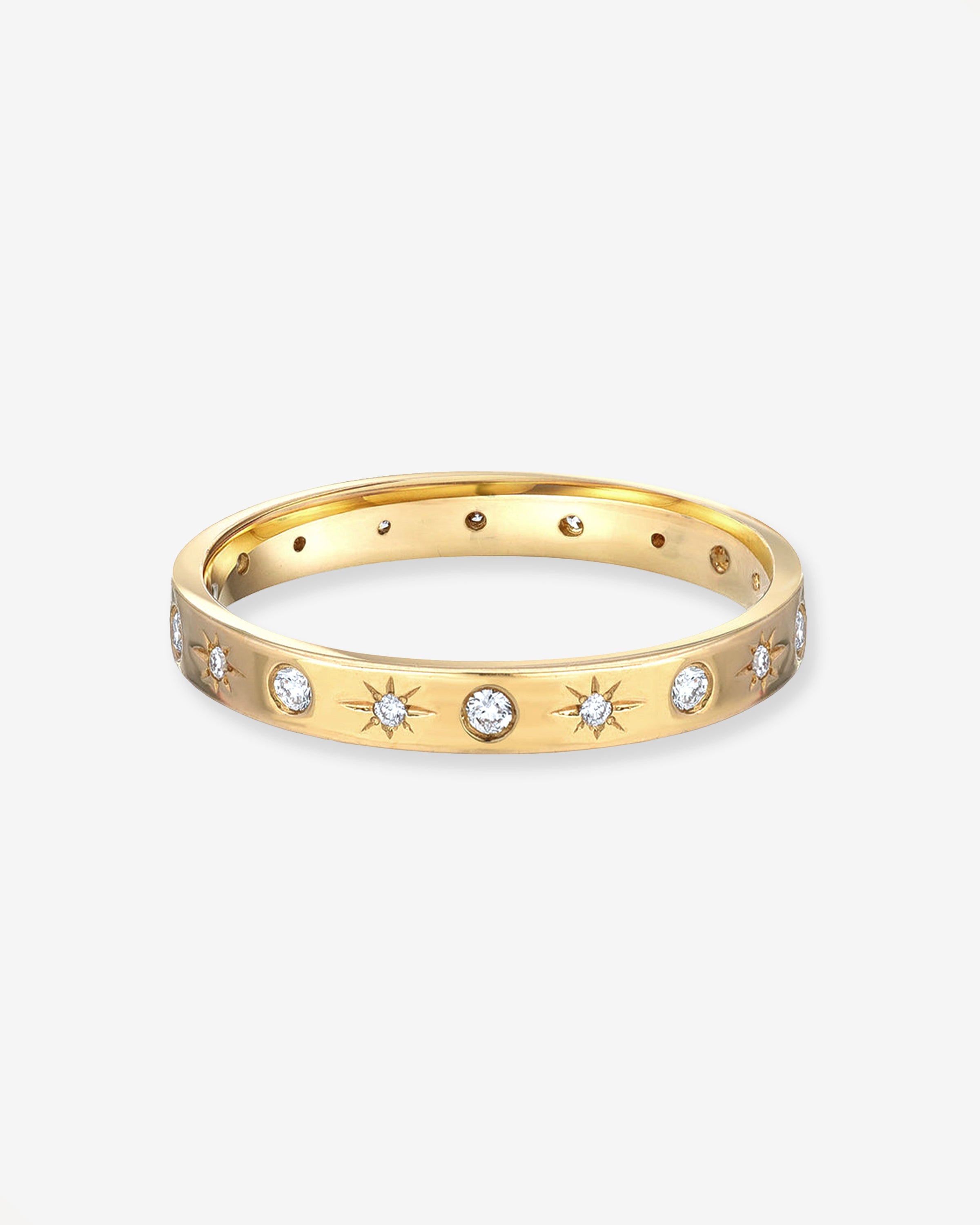 Diamond Starburst Ring