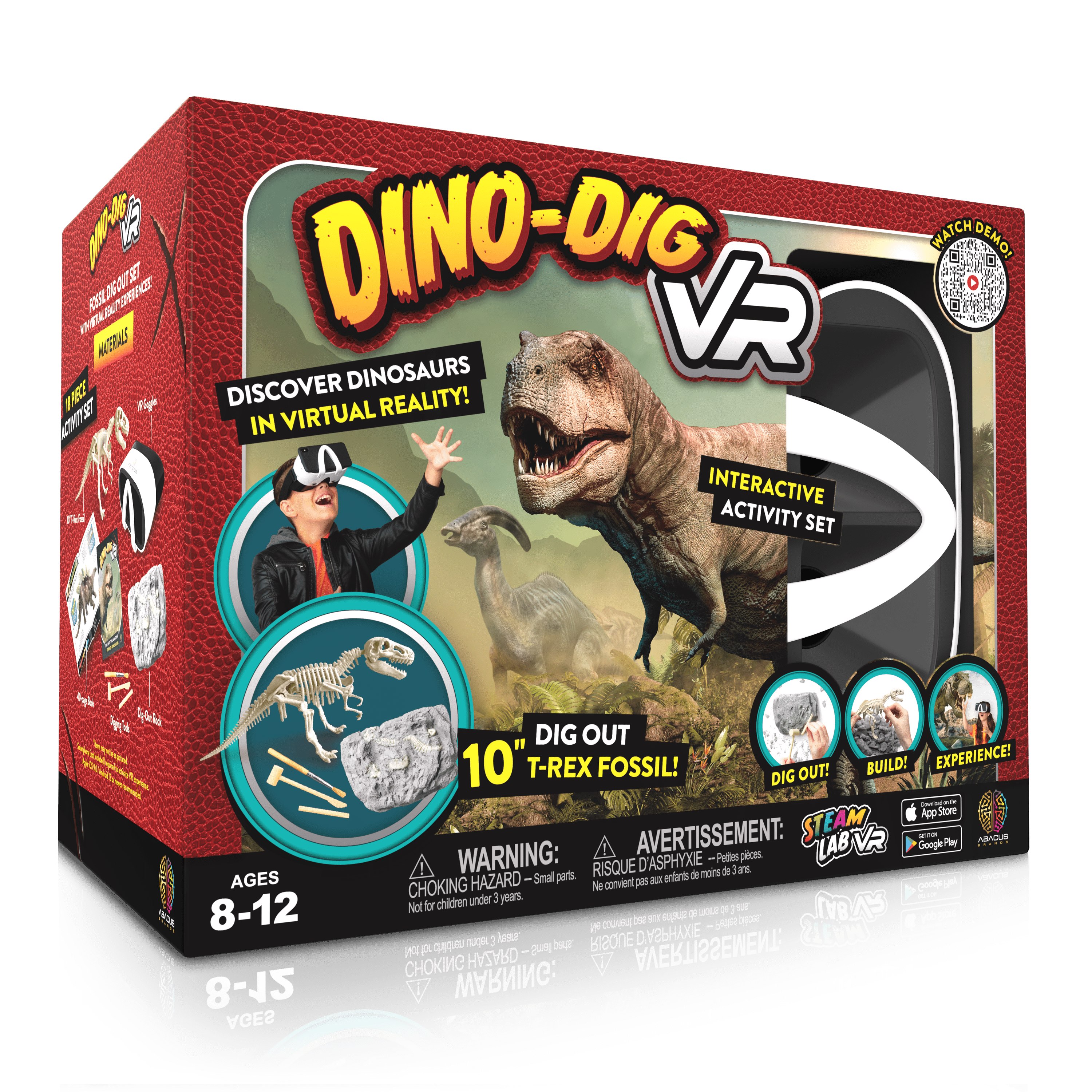 Dino-dig Vr - Virtual Reality Stem Toys