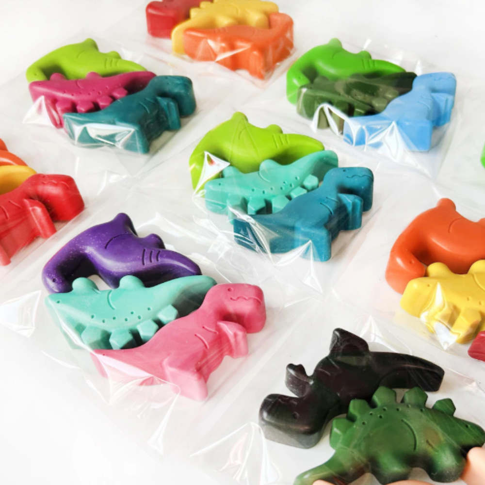 Dinosaur Crayon Set (3 Pack)