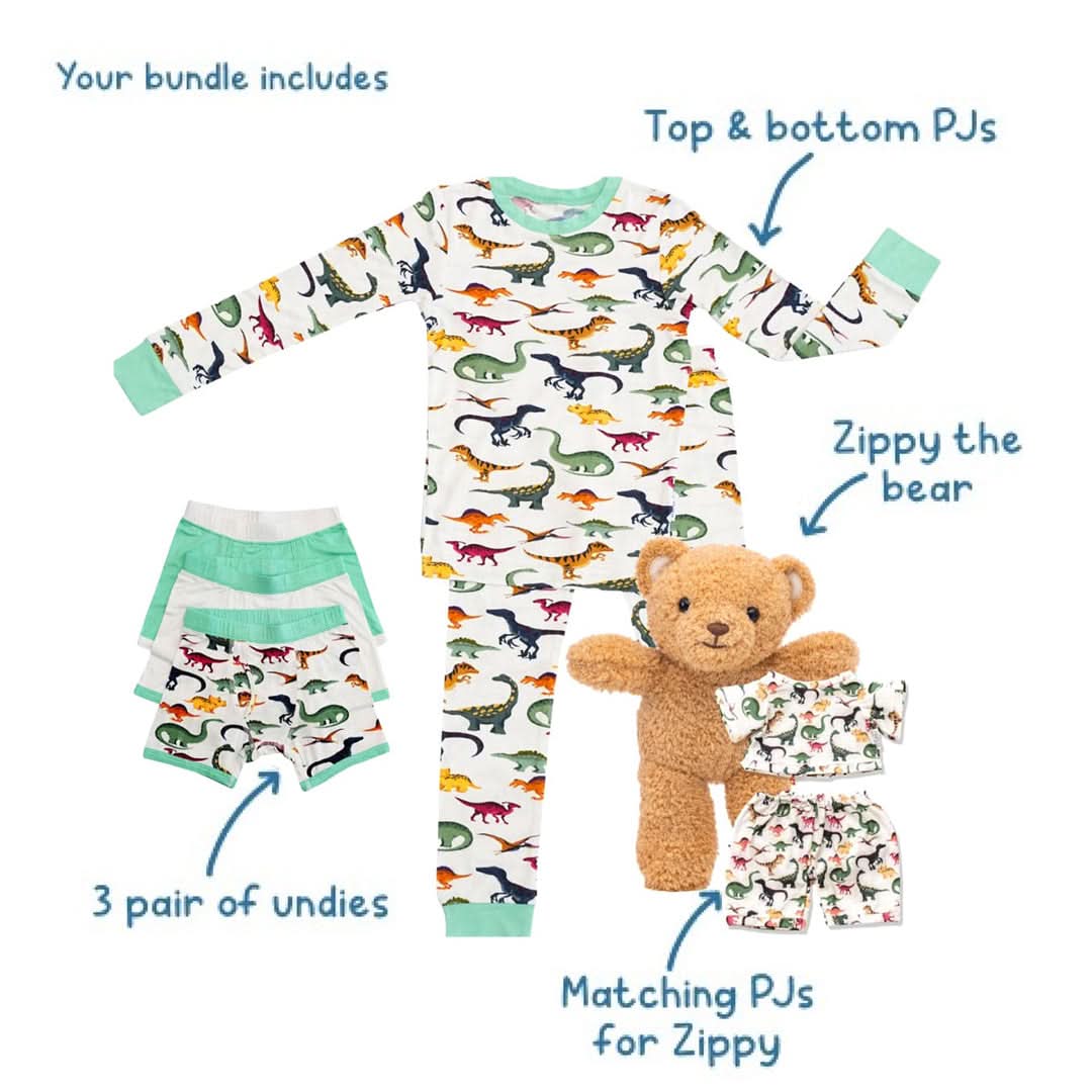 Dino Dreamers Pajama Bundle