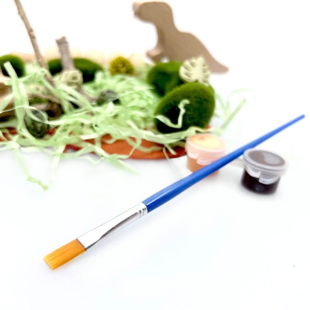 Dinosaur Quest, Playdough Kit With Paintable Dinosaurs