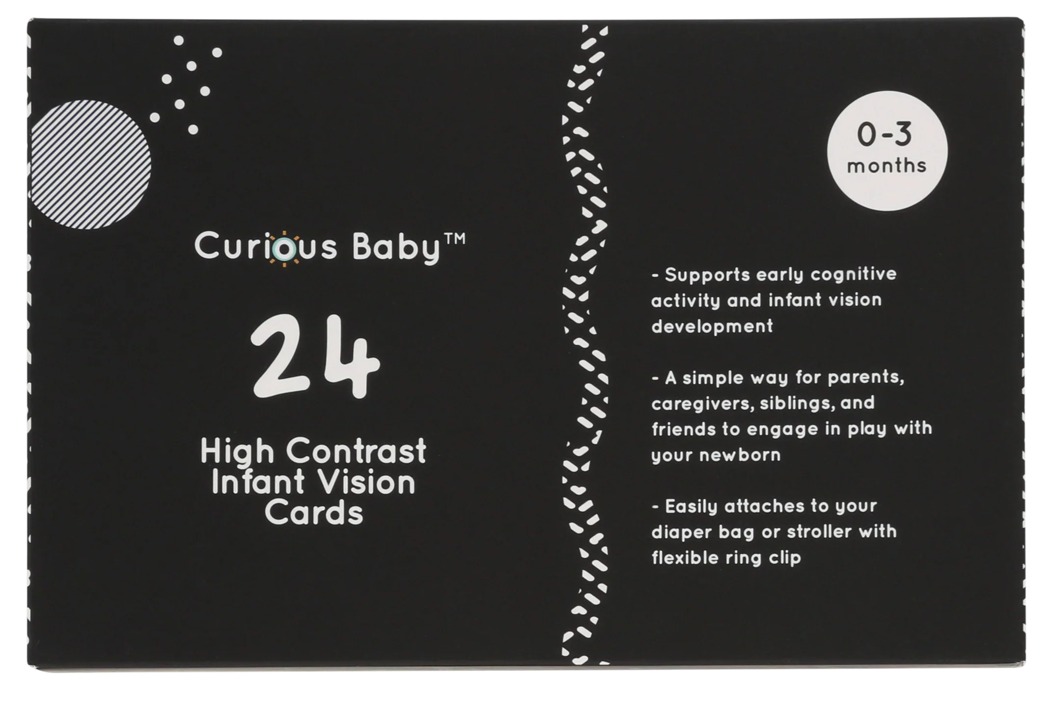 High-contrast Vision Development Cards