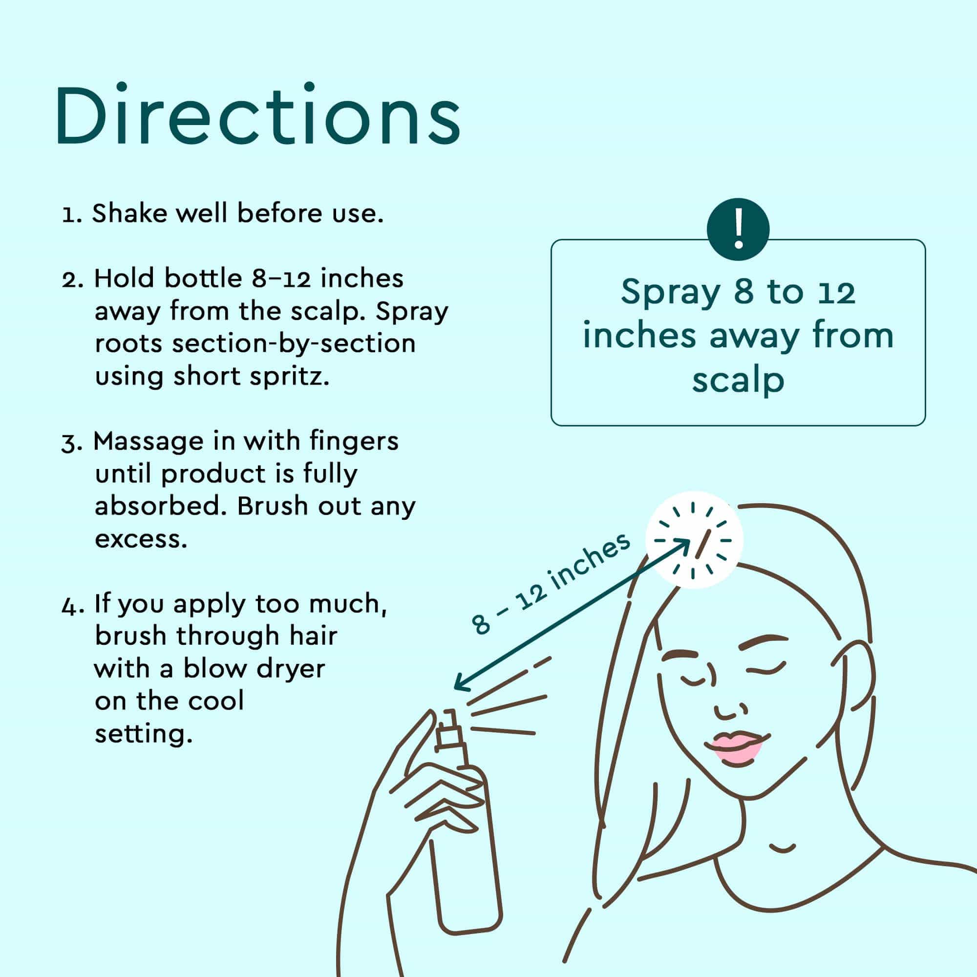Dry Shampoo (benzene & Silicone-free, Color-safe)