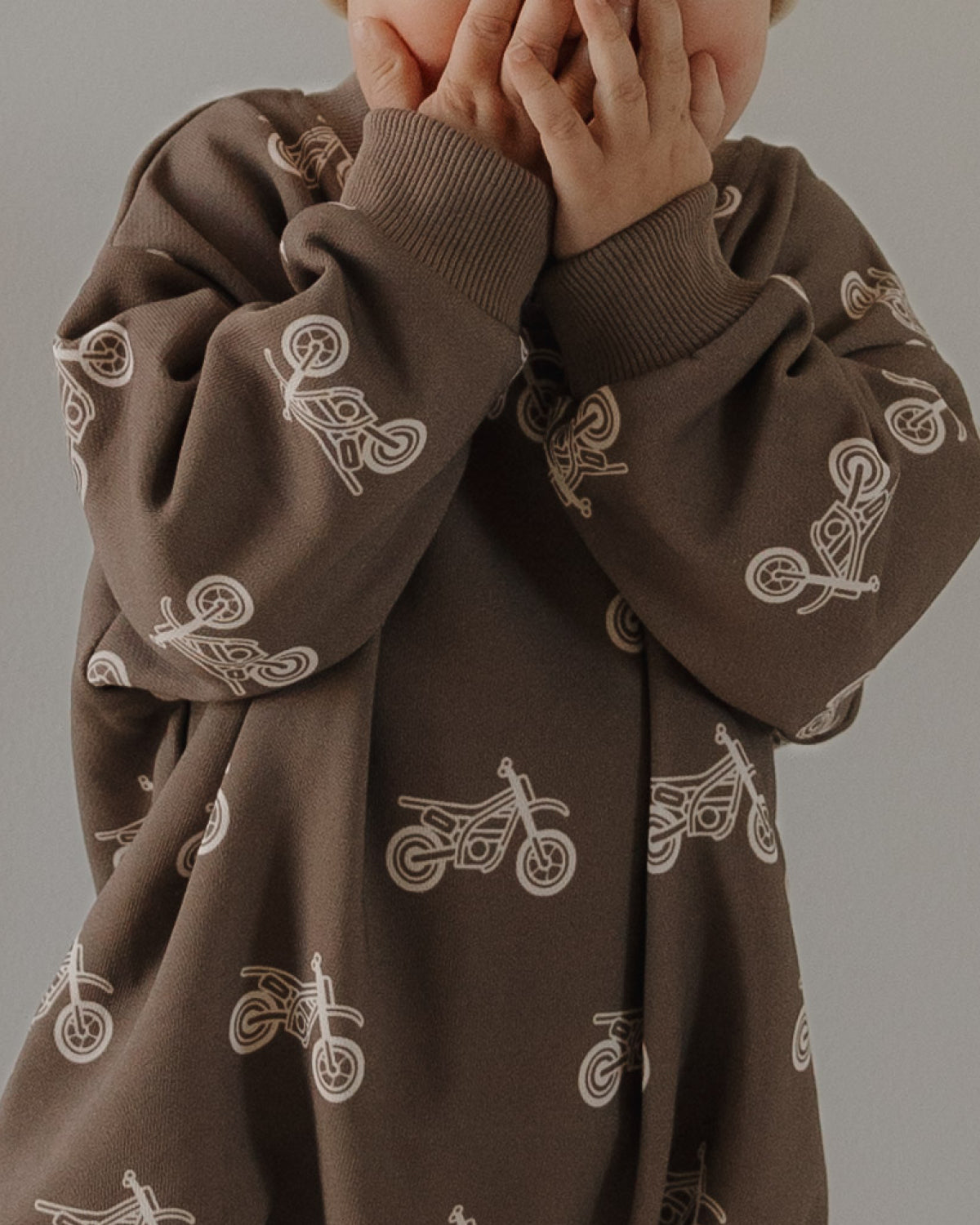 Sweatshirt Romper | Dirt Bike