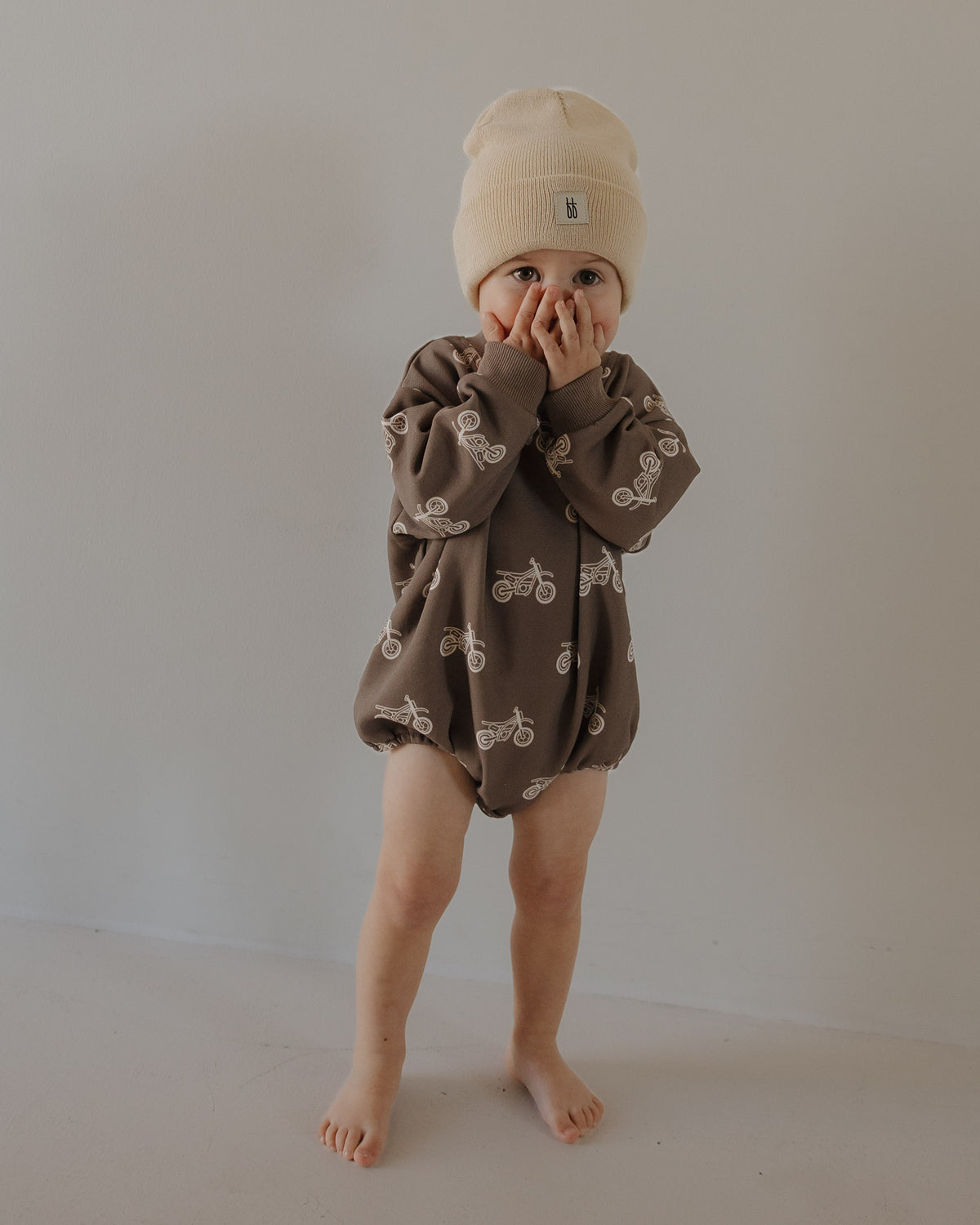 Sweatshirt Romper | Dirt Bike