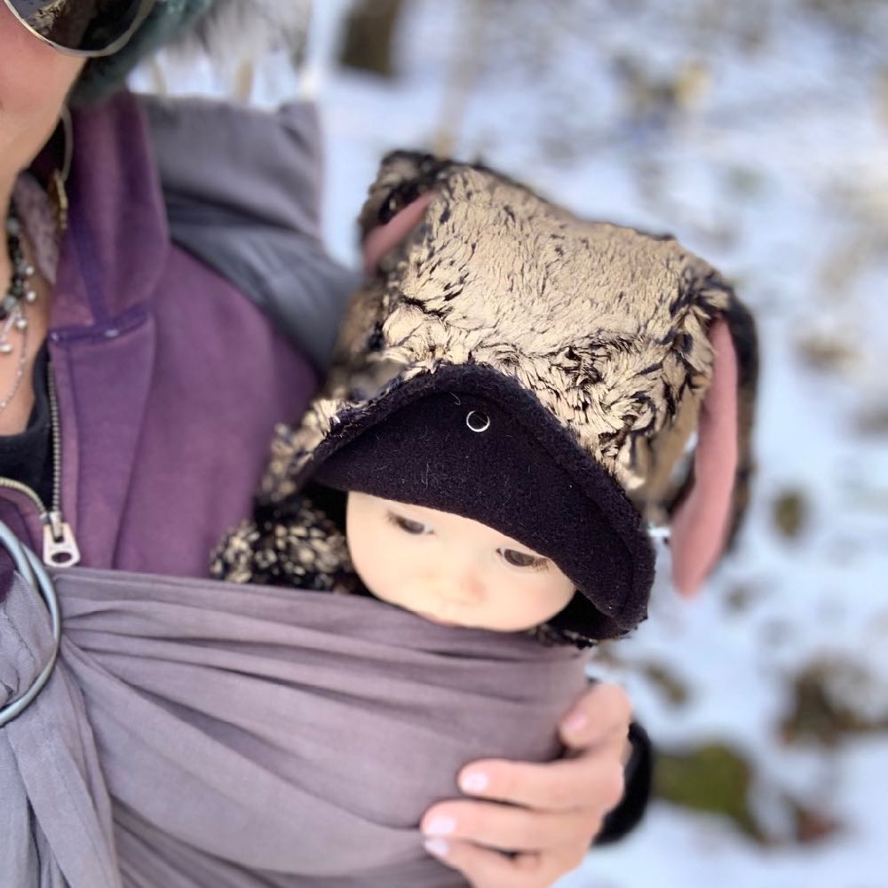 Pilot Bonnet In Disco Bunny (winter)
