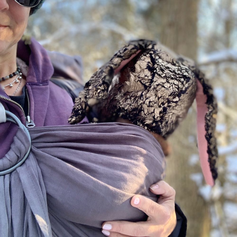 Pilot Bonnet In Disco Bunny (winter)